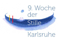 Logo der 9. Woche der Stille Karlsruhe